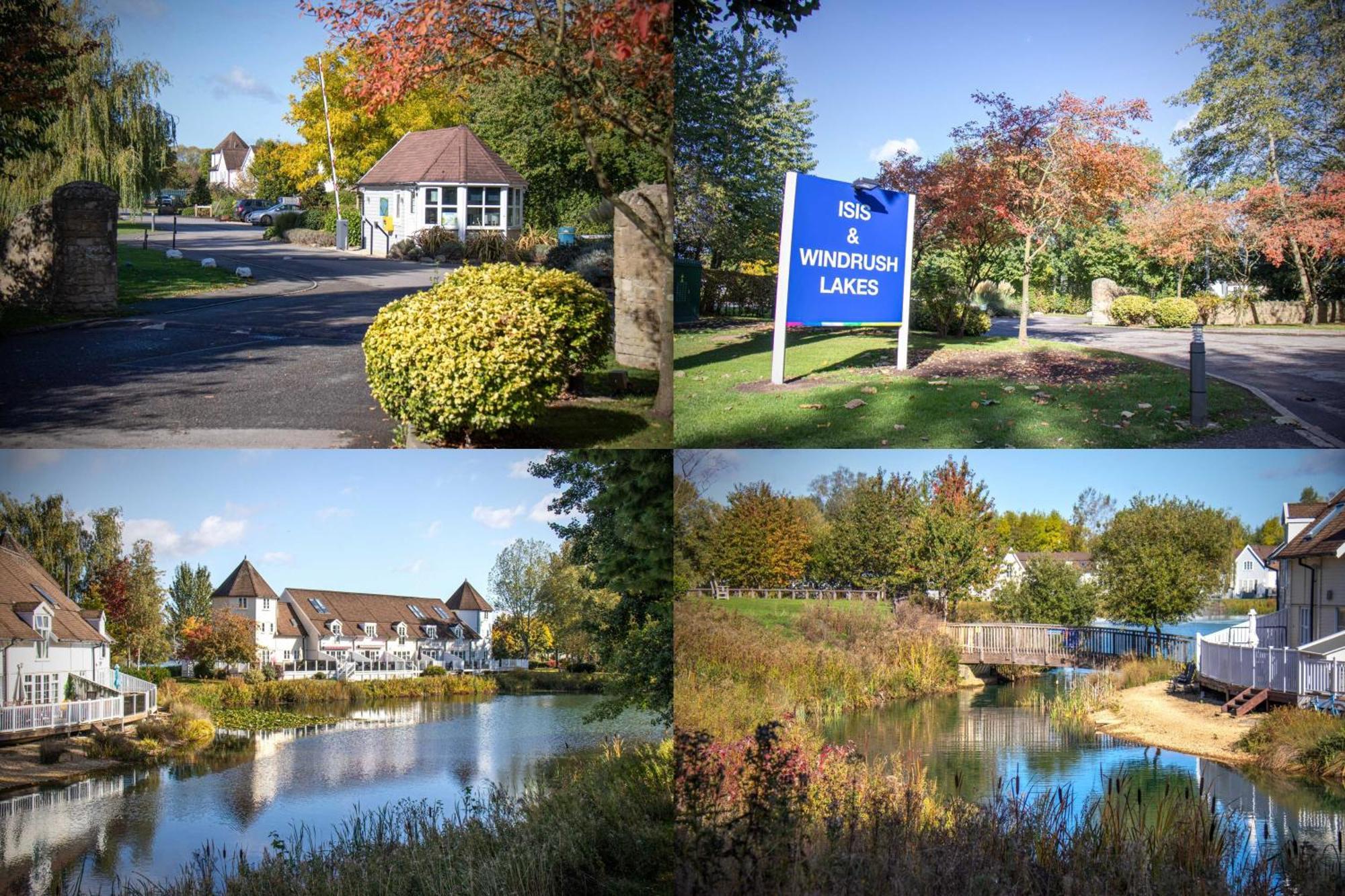 Luxury Kingfisher Lodge, Isis Lake, Within The Cotswold Waterpark Cirencester Eksteriør bilde